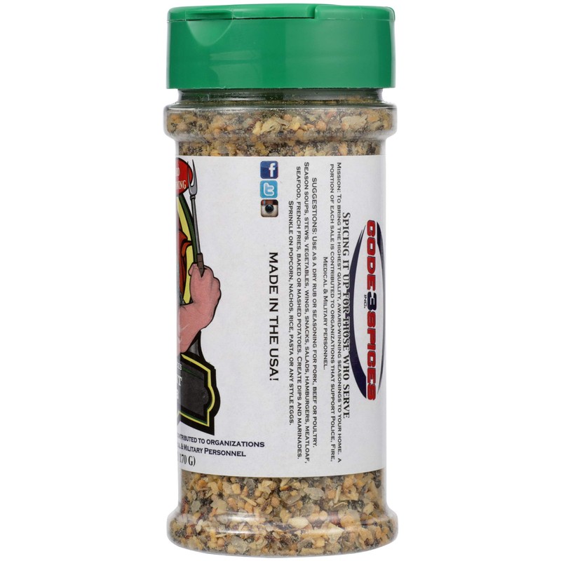 CODE 3 SPICES Grunt Rub, 6 OZ
