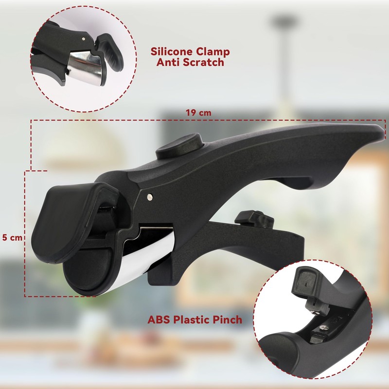 AUROAY Removable Cookware Replacement Handle, Heat Resistant Replacement Handle for