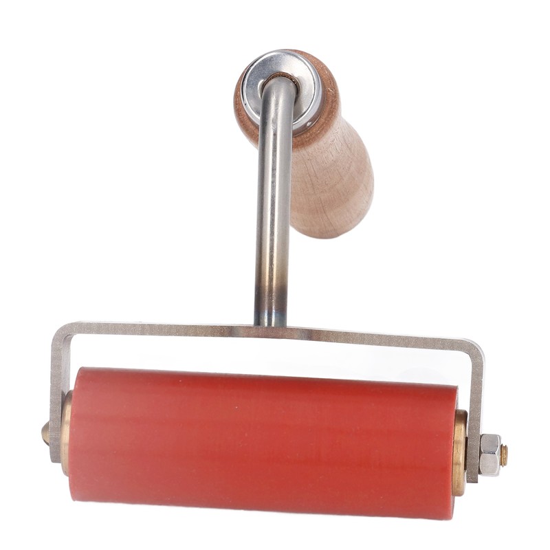 90mm 75° Bend Silicone Roller Handheld Pressure Roller Heat Resistant