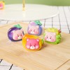 Mini Fruit Figures Blind Bag Decorative Surprising Cute Resin Figurine