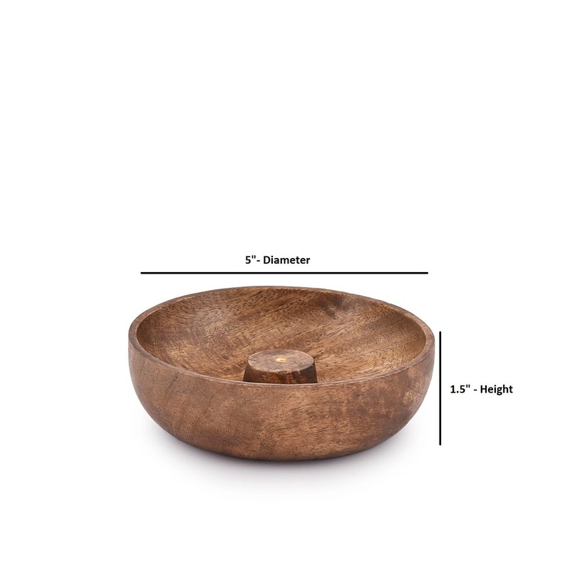 EDHAS Incense Burner Stick Holder Bowl, Ash Catcher Bowl for