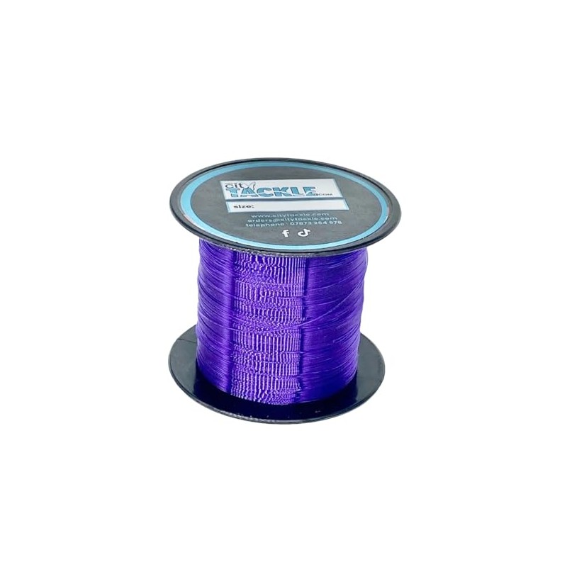 BestCity Fly Fishing Fluorocarbon Coated Line, 100 Metres, 10.0lbs Violet