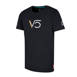 Aston Martin Formula One Team Aston Martin F1 Sebastian Vettel Men's T-Shirt Black