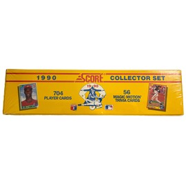 1990 Score Baseball Complete Factory Sealed Set, Bo Jackson,Frank Thomas RC (G5)