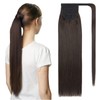 TESS Ponytail Extensions, Real Hair, 40 cm Long, 80 g,
