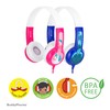 BuddyPhones Discover Fun | Durable Wired Kids Headphones - SafeAudio
