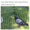 Bird Trap Cage Pigeon Quail Chicken Outdoor Trapping Live Small