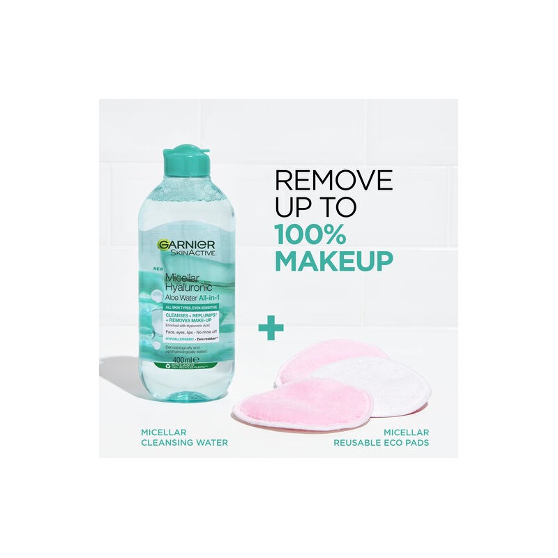 Garnier Skin Active Micellar Hyaluronic Aloe Water All-in-1 400ml