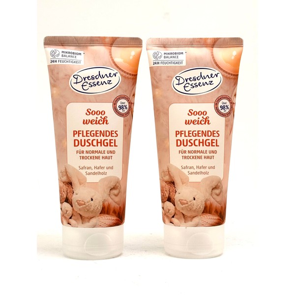 Dresdner Essenz Sooo Soft Shower Gel 2 x 200 ml
