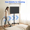 Zontera Mobile TV Stand for 23-60 Inch LCD LED OLED