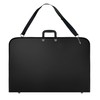 Vantasii Black Art Portfolio Case Artist Carrying Case Artist Portfolios