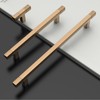 Amerdeco 6 Pack Champagne Bronze Cabinet Pulls 7.5 Inch(192mm) Hole