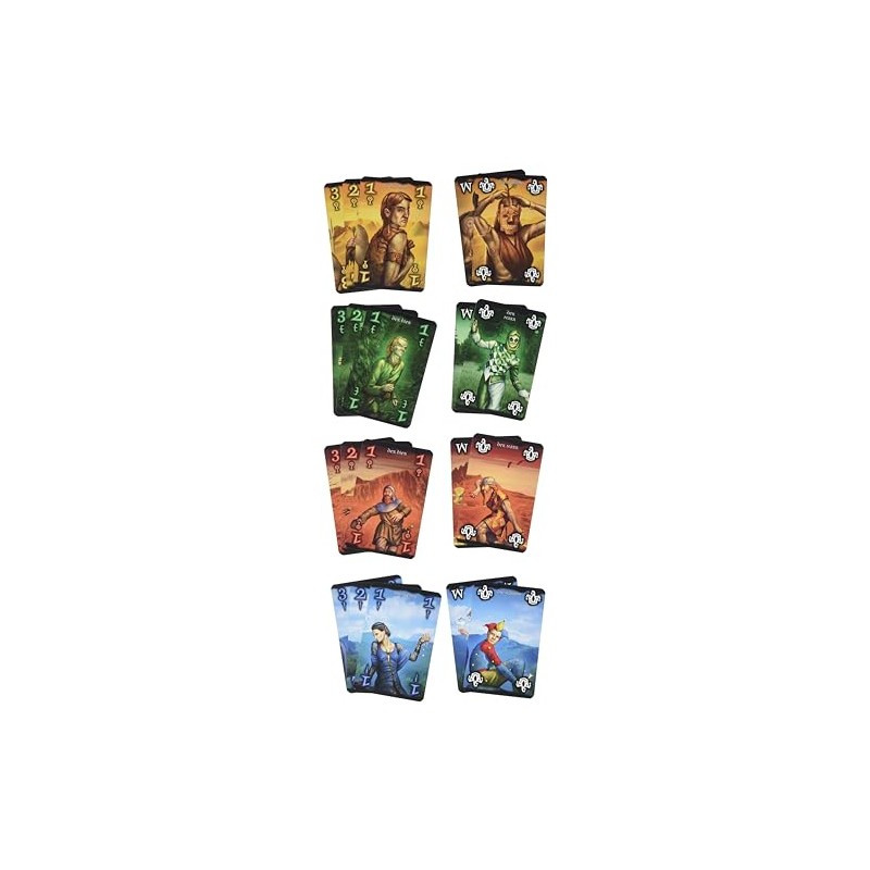 AMIGO 02206 Wizard Deluxe Card Game Multi-Coloured