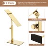 sourcing map Shoe Display Stand 2 Pack Adjustable Height Shoe