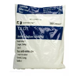 Medias Compresión Ted Al Muslo Grande-larga Kendall C/1 Par