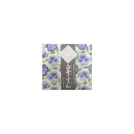 Yuzen Dyeing Snow White Dish Towels, Flower Series, Set of 5, Includes Bag and Sticker (Choose from Floral Patterns)
