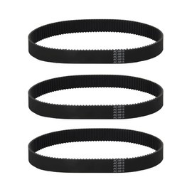 3 Pack AC-0815 Air Compressor Belt, Fits Models CF2600, D55141, CP503, Replaces CAC-1311, CAC-1342, for Craftsman, PORTER CABLE, DEWALT, Black & Decker, Delta, Bostitch
