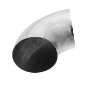 REPAIROCK 1 Pcs OD 5 Inch 90 Degree Mandrel Bend Elbow SS304 Stainless Steel Bend Tube Exhaust Elbow Pipe for Car Modified Exhaust System 5" Piping Silver Tone Auto Replacement Parts