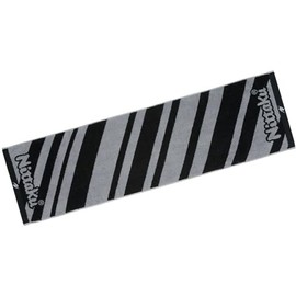 Nittaku Table Tennis Towel, Two-Tone Sports Towel, Front Pile Fabric, Black (71) NL9277