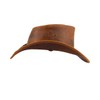 Black Jungle Aramac Leather Cowboy Hat Australia Hat, ochre