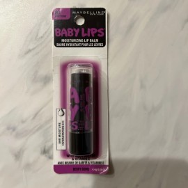 Maybelline New York 2 x MAYBELLINE BABY LIPS MOISTURIZING LIP BALM -  #80 Berry Bomb / new