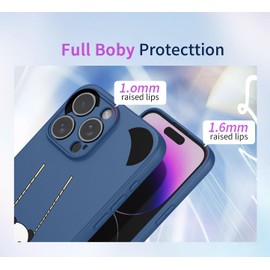YUEQIAN Flüssig Silikon Hülle für Vivo X200 Pro, Ultradünn Weich Liquid TPU Stoßfest Schutzhülle, Blumen Cartoon Mädchen Muster Mikrofaserfutter Handyhülle. Panda