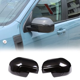Pair Rear View Mirror Outside Housing Wing Mirror Cover Cap Compatible with Ford Maverick 2022-2024 Aunginsy Auto Rearview Protection Cover Mirror Cover Door Side Moulding Trim Exterior Accessories