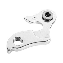 Rear Derailleur Hanger, 1Pcs MTB Mountain Road Bike Gear Hanger Aluminium Alloy Rear Gear Mech Frame Tail Hook Dropout Adapter with Nuts for ycle Bikes Cycling (1 #)