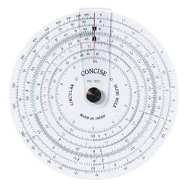Concise 100829 Ruler Circular Calculator 300