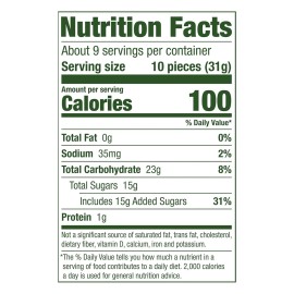 Black Forest Gummy Bears 10oz – Juicy Fruit Flavors, Made with Real Fruit Juice.