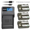 Kastar BP-511 Battery or Slim LCD Charger for Canon EOS