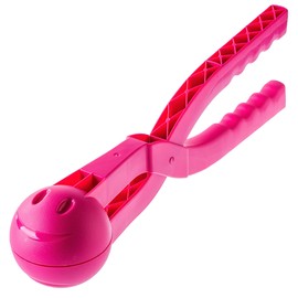 KADAX Snowball Shaper, Snowball Tongs Made of Durable Plastic, Snowball Toy for Memorable Winter Days, Snowball Maker, Snowball Maker (Pink)