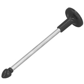 Magnetic Alignment Sticks, Swing Training Aids, Retractable Design, Stainless Steel Material (Black)