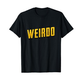 EMO Punk Gift - Funny 2000s 00s EMO Style Weirdo T-Shirt