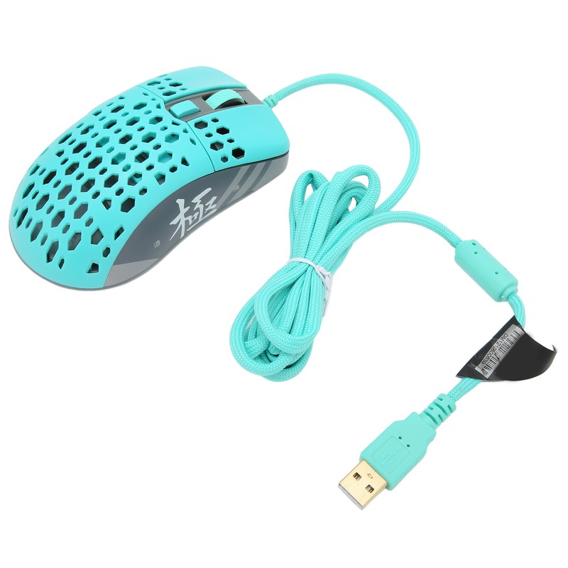 Mouse Adjustable DPI Speed RGB Backlight Ergonomic Beehive Shell Lightweight