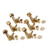 6Pcs Full Closed Guitar Tuning Key Accurate Fast Operation Stable