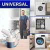 Monteral Washing Machine Drain Adapter and Double Connection Y-Distributor for