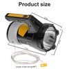 ZARRSON Flashlights for Camping Lanterns；2 in 1 Searchlight Camping Light,4