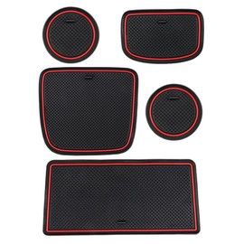 MARCHFA (Yaris Cross MXPB1#/MXPJ1#) Interior Rubber Mat, Non-slip Mat, Non Slip Mat, Indoor Parts, Accessories, Red