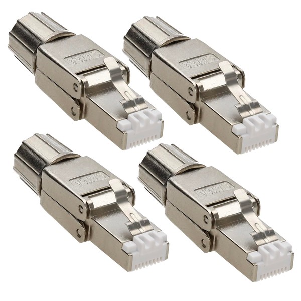 kenable RJ45 Connector for Cat6a Cat7 & Cat8 Solid Cable