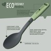 FACKELMANN Serving Spoon 32 cm, Plastic, Mint Green/Light Grey, 330