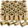 M6 Metric Rivet Nuts Zinc Plated Carbon Steel Threaded Insert