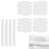 8 Pieces Car Door Handle Scratch Protector Transparent Stickers, Invisible