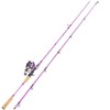 Souagyilang Spincast Fishing Rod Reel Combo,2 Pieces Medium Heavy Pole