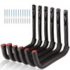 Naikozmo Garage Storage Ladders Hooks, 6 Pack Heavy Duty Utility