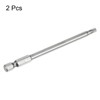 sourcing map 2pcs T25 Security Torx Bit 1/4" Hex Shank