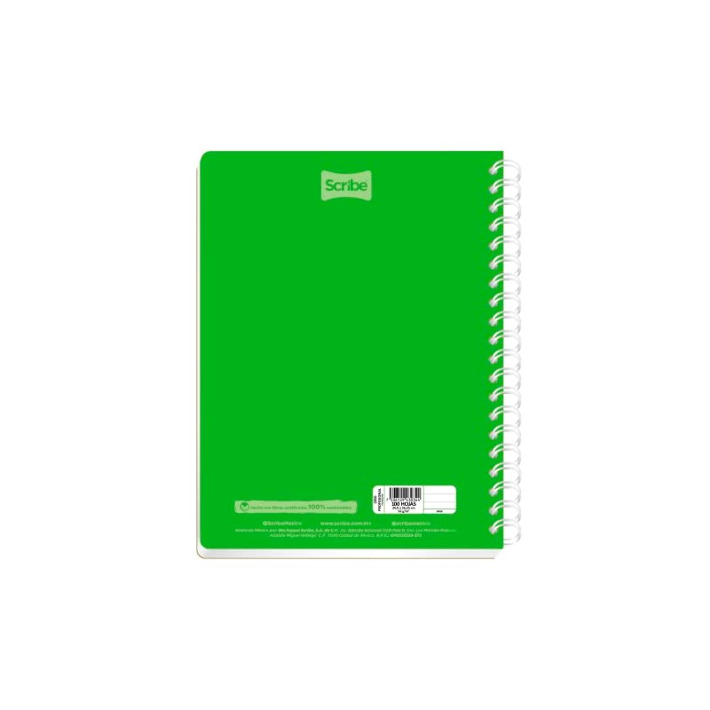 Scribe Cuaderno Profesional | Cuadro Grande | 100 hojas |