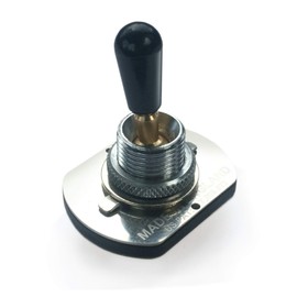Free-Way® Switch »3X3-03« 6-Way Toggle Pickup Selector Switch – Colour: Nickel/Black and Cream Tip