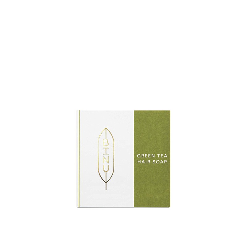BINU Green Tea Hair Soap | Hair Soap with Revitalising