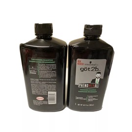 Lot of 2 Got2b Phenomenal Thickening Shampoo Mens 16.9 oz Schwarzkopf
